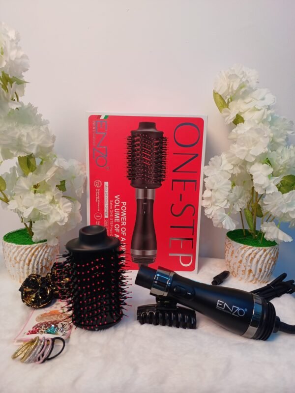 ENZO EN-4125 One Step Brosse Soufflante Professionnelle ✅